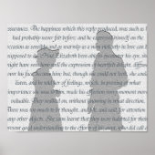 Stolz und Vorurteile Poster (Vorne)