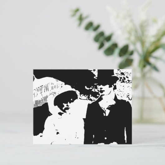 Stolz und Vorurteile Postkarte (Stehend Vorderseite)