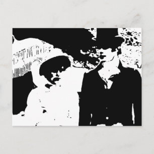 Stolz und Vorurteile Postkarte