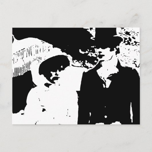 Stolz und Vorurteile Postkarte (Vorderseite)