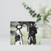 Stolz und Vorurteile Postkarte (Stehend Vorderseite)