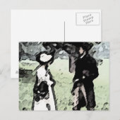 Stolz und Vorurteile Postkarte (Vorne/Hinten)