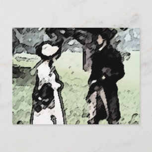 Stolz und Vorurteile Postkarte