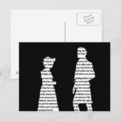 Stolz und Vorurteile Postkarte (Vorne/Hinten)