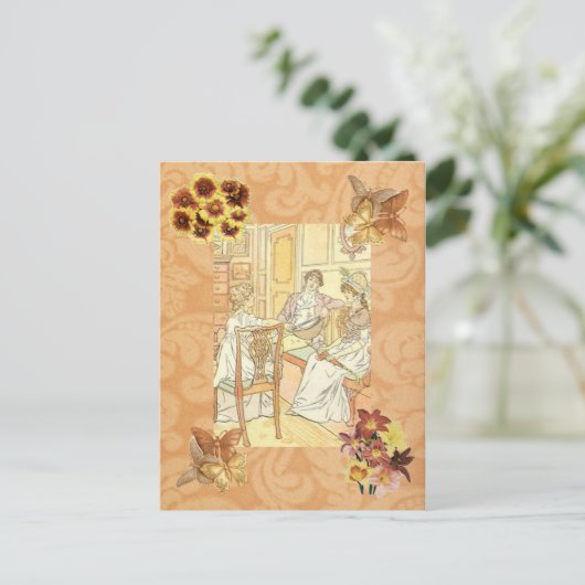 Stolz und Vorurteile Postkarte (Stehend Vorderseite)