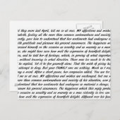 Stolz und Vorurteile Postkarte (Vorne/Hinten)