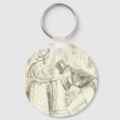 Stolz und Vorurteile Schlüsselanhänger (Vorderseite)