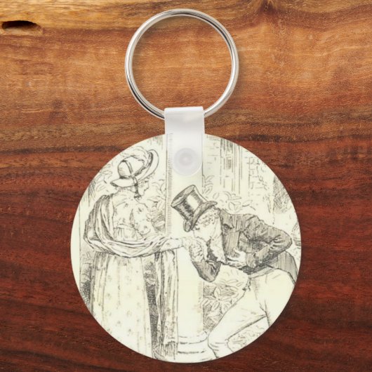 Stolz und Vorurteile Schlüsselanhänger (Vorderseite)