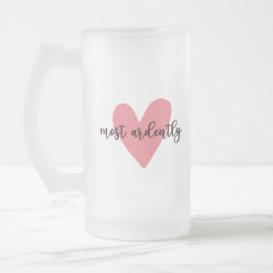 Stolz und Vorurteile von Herrn Darcy - am argendst Mattglas Bierglas