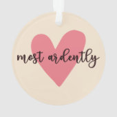 Stolz und Vorurteile von Herrn Darcy - am argendst Ornament (Rückseite)