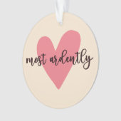 Stolz und Vorurteile von Herrn Darcy - am argendst Ornament (Vorderseite)