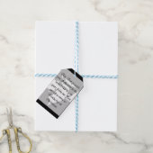 Stolz und Vorurteile Weihnachten Geschenkanhänger (Mit Garn)