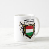 Stolz, ungarisch zu sein kaffeetasse (VorderseiteRechts)