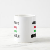 Stolz, UNGARISCH zu sein Kaffeetasse (Mittel)