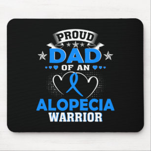 STOLZ VATER EINES ALOPECIA-KRIEGERS MOUSEPAD