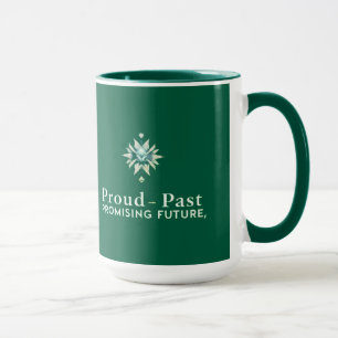 Stolz versprochen künftige Tasse