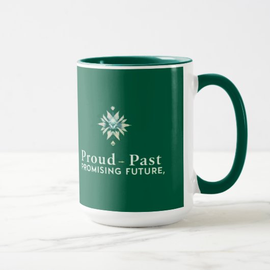 Stolz versprochen künftige Tasse (Rechts)