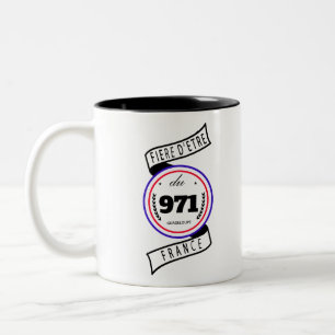 Stolz, von den 971 zu sein zweifarbige tasse