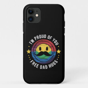 Stolz von Ihnen Gratis Vater Hugs Gay Pride Ally L Case-Mate iPhone Hülle