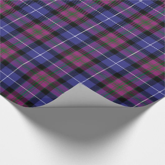 Stolz von Schottland-ModeTartan Geschenkpapier (Ecke)
