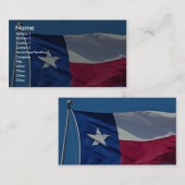 Stolz von Texas Visitenkarte (Vorne/Hinten)