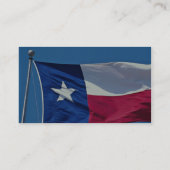 Stolz von Texas Visitenkarte (Rückseite)