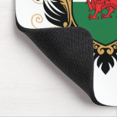 Stolz, Waliser zu sein Mousepad (Ecke)