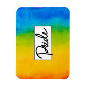 Stolz Wasserfarbenstil Magnet (Vertikal)