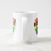 Stolz, wer ich bin Jumbo-Tasse (Rückseite)