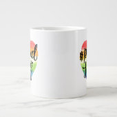 Stolz, wer ich bin Jumbo-Tasse (Vorderseite)