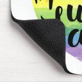 Stolz, wer ich bin mousepad (Ecke)