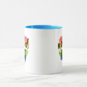 Stolz, wer ich bin tasse (Zentrum)