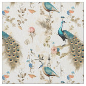 Stolz Whimsical: Whimsy Peacock Stoff (Nahaufnahme)