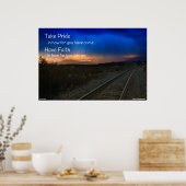 Stolz, wie weit Sie gekommen sind... Poster (Küche)