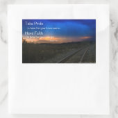 Stolz, wie weit Sie gekommen sind... Rechteckiger Aufkleber (Tasche)