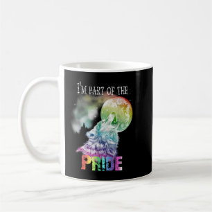 Stolz Wolf T-Shirt LGBT Schwul Lesbisch Kaffeetasse