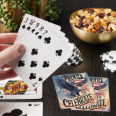 stolz zu feiern spielkarten (In Situ)