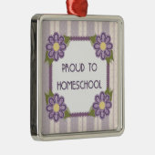 Stolz zu Homeschool Verzierung Ornament Aus Metall (Rechts)