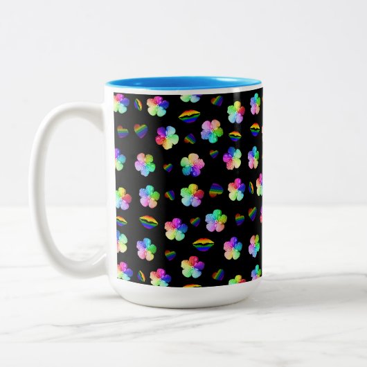 Stolz Zweifarbige Tasse (Links)