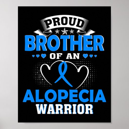 STOLZBRUDER EINES ALOPECIA-KRIEGERS POSTER (Vorne)