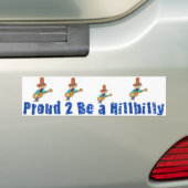 stolze 2 B ein Hinterwäldler Autoaufkleber (Auf Auto)