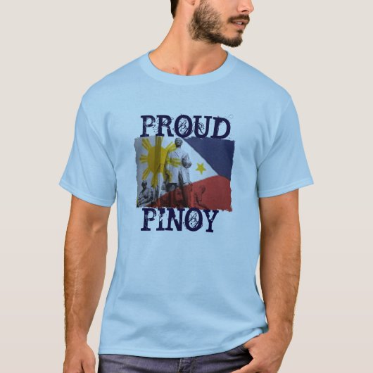 STOLZE 2 SIND PINOY T-Shirt (Vorderseite)