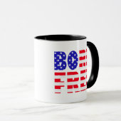 Stolze amerikanische Freie-Freiheit-Liebhaber unab Tasse (VorderseiteRechts)