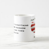 Stolze amerikanische Tasse (Mittel)