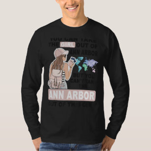 Stolze Ann Arbor Mädchen  Cooles Mädchen aus Ann A T-Shirt