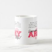 Stolze Armee-Ehefrau Kaffeetasse (Mittel)