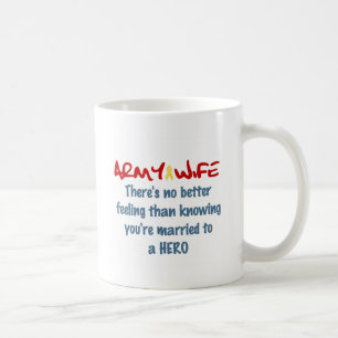 Stolze Armee-Ehefrau Kaffeetasse