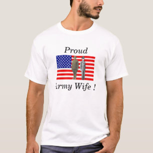 Stolze Armee-Ehefrau T-Shirt