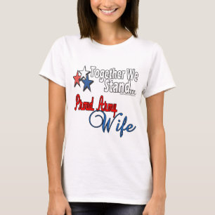 Stolze Armee-Ehefrau T-Shirt