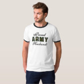 Stolze Armee-Ehemann-T-Shirts und Geschenke T-Shirt (Vorne ganz)